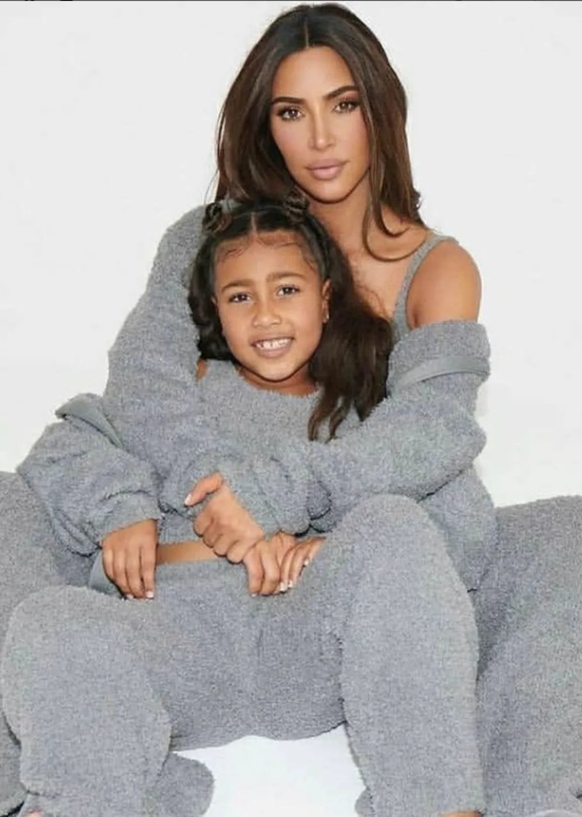 من الصور التي نشرتها كيم كارداشيان لابنتها نورث ويست على انستغرام