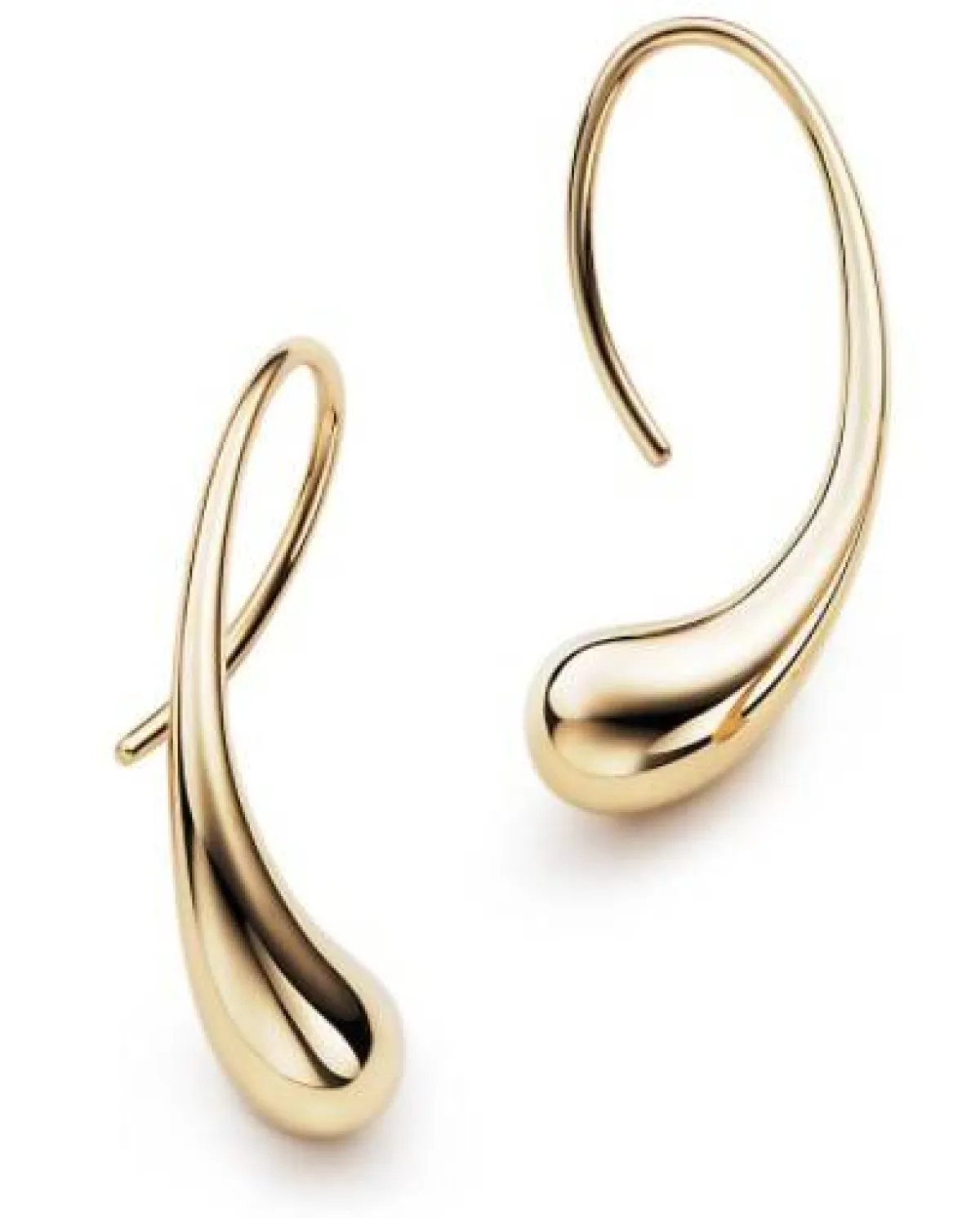 أقراط Elsa Peretti Teardrop hoop earrings من تيفاني أند كو