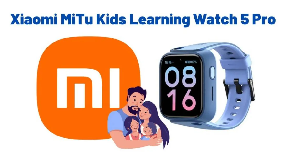 صورة الإعلان عن ساعة ذكية للأطفال من شاومي