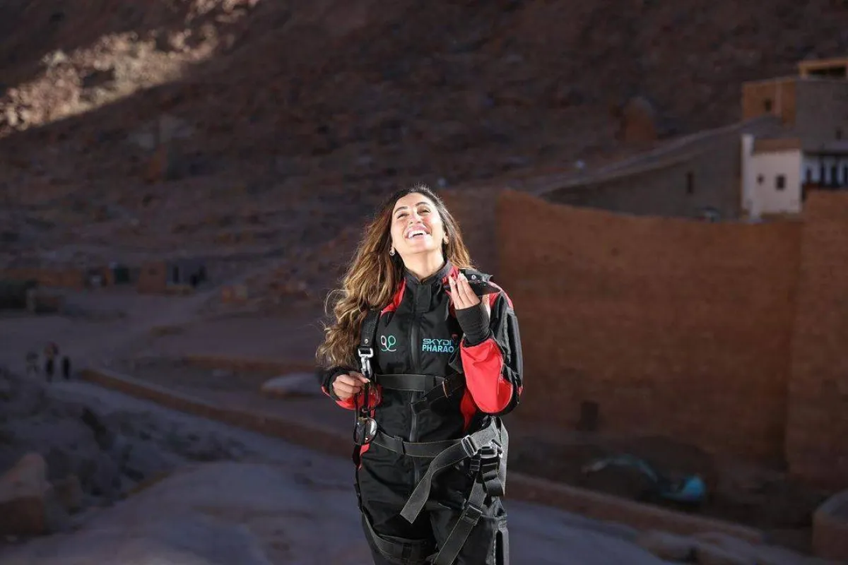 دينا الشربيني - الصورة من حسابها على انستغرام