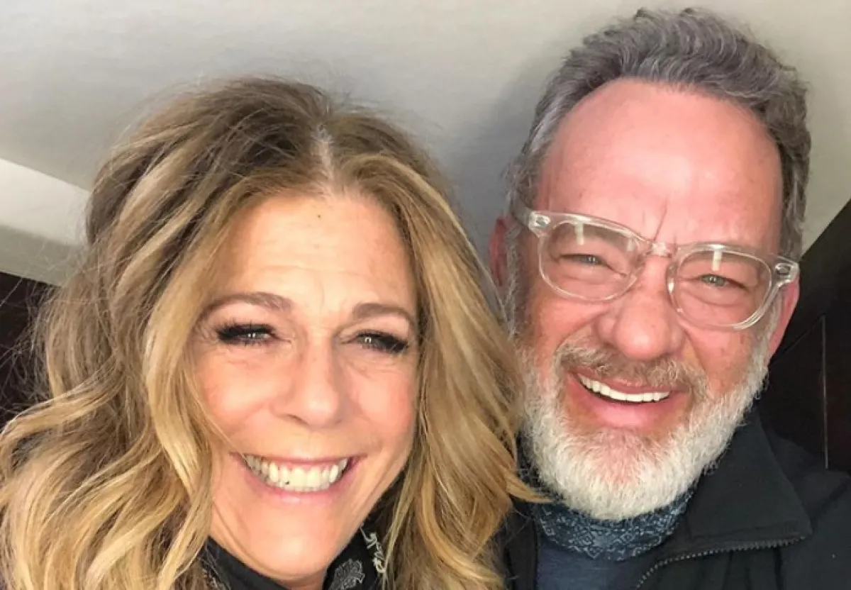 توم هانكس وزوجته ريتا - الصورة من حساب ريتا على إنستغرام