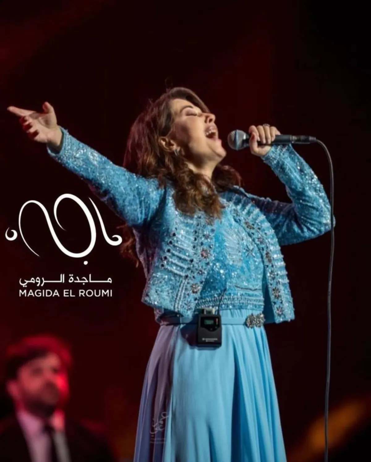 ماجدة الرومي من حفل موسم جدة - الصورة من حسابها على إنستجرام 