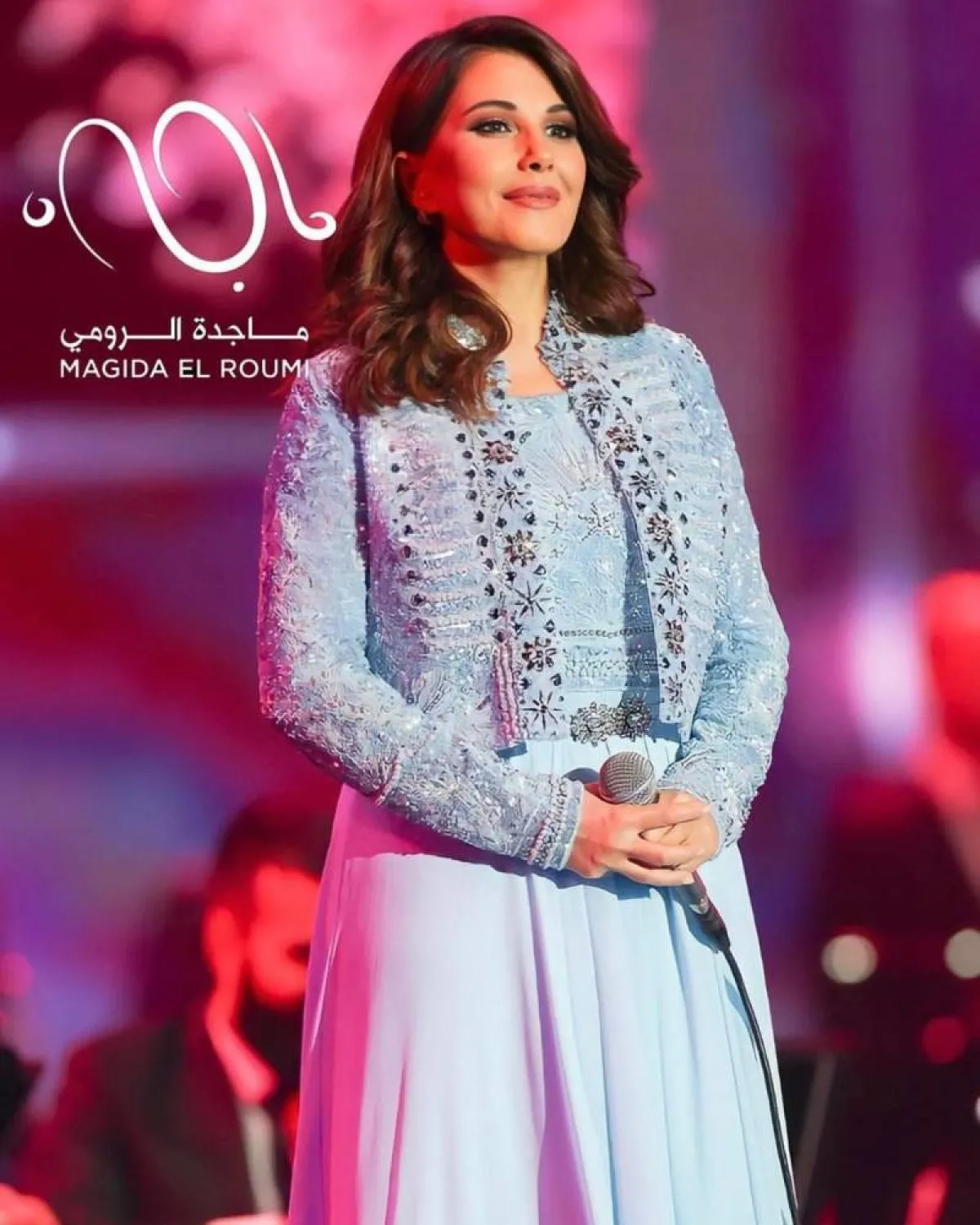 ماجدة الرومي من حفل موسم جدة - الصورة من حسابها على إنستجرام 