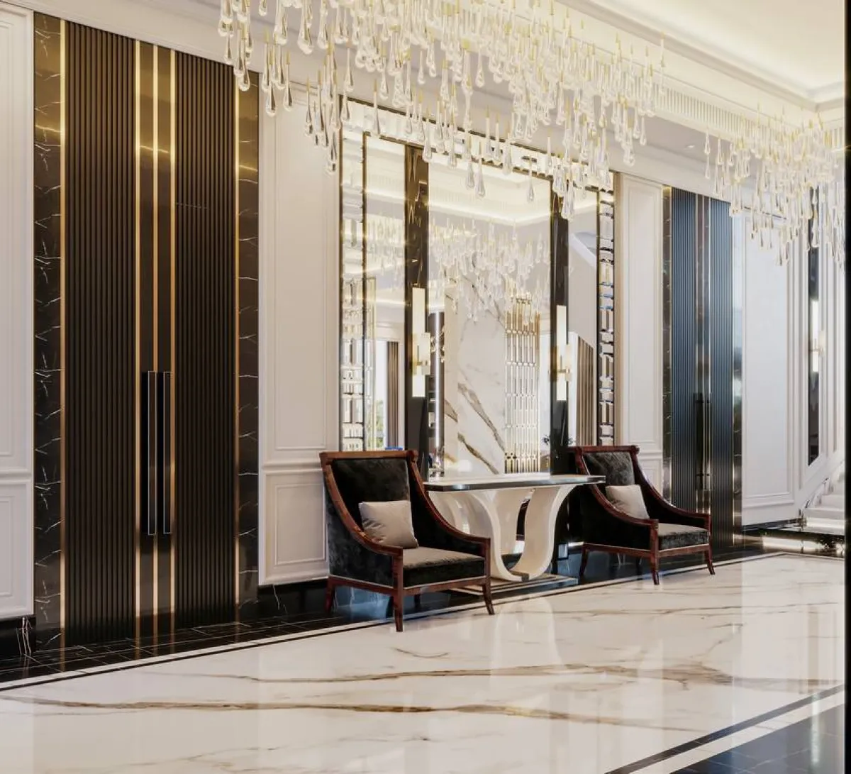 حضور جذّاب للمرأة في الفراغ المعماري