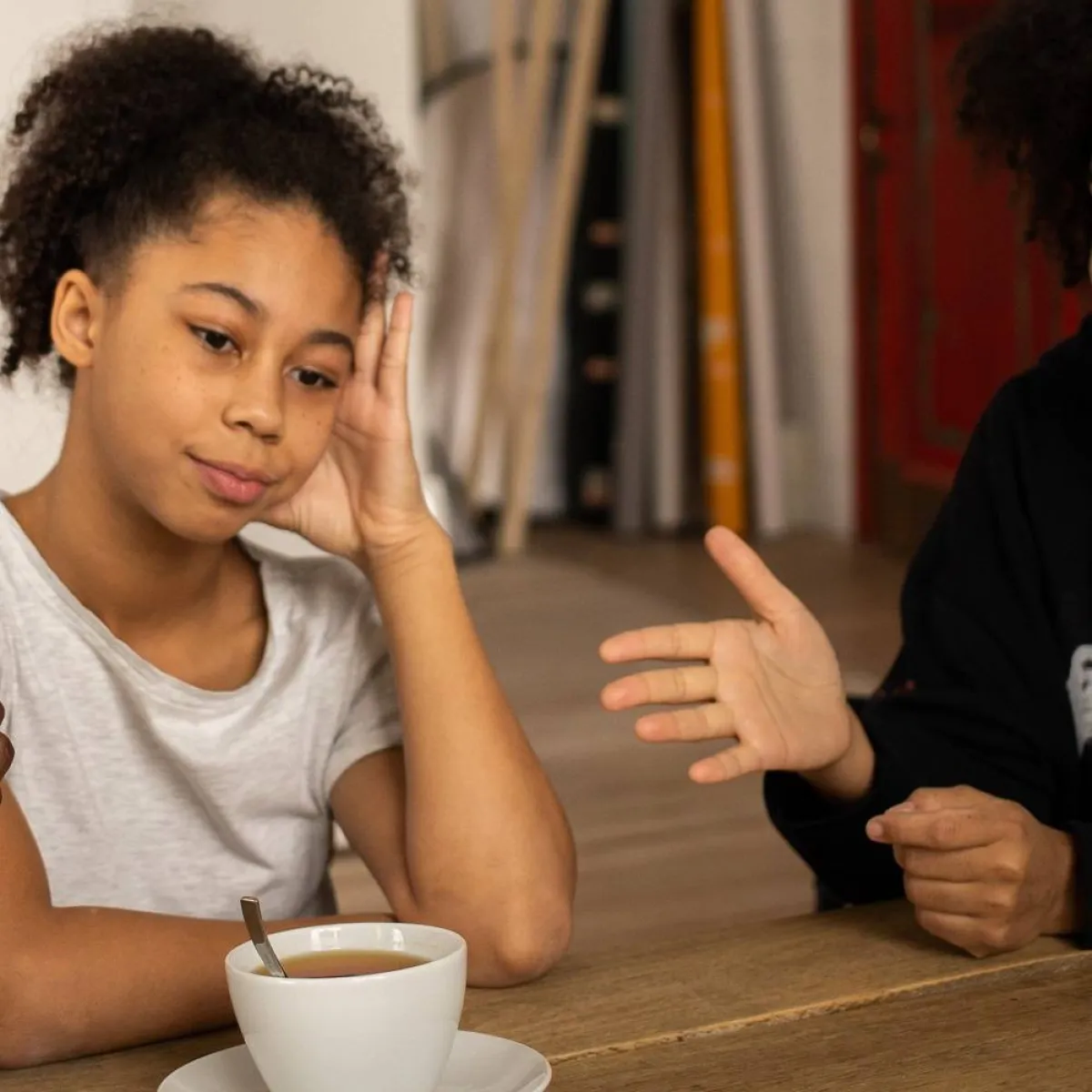 صورة لمراهقة