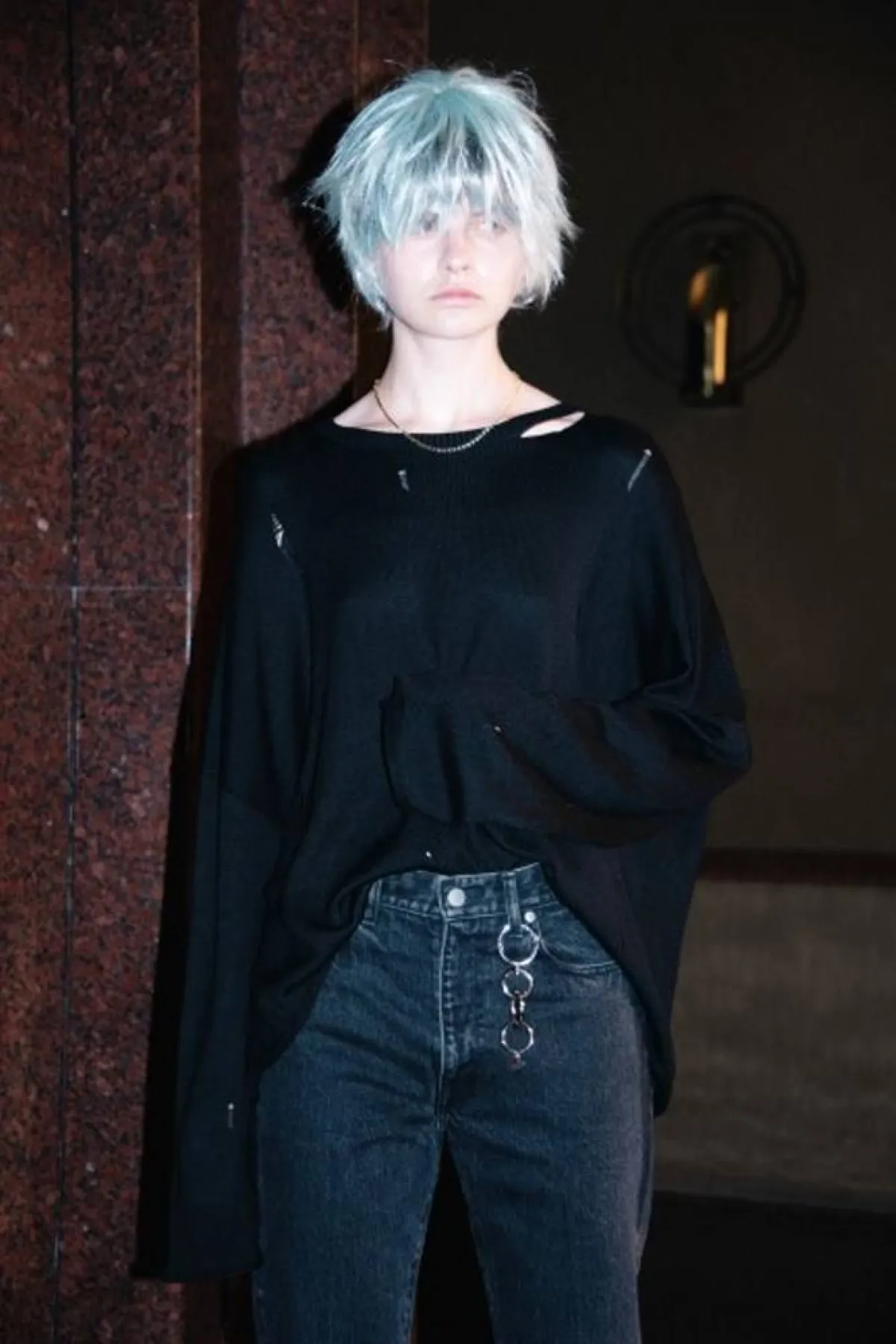 تنسيق بنطلون الجينز من جيدا  Jieda