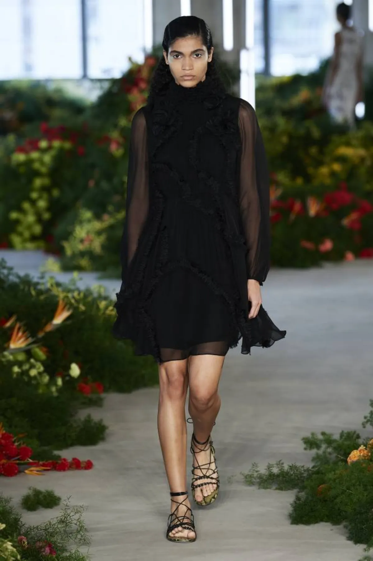 فستان أسود قصير Jason Wu 