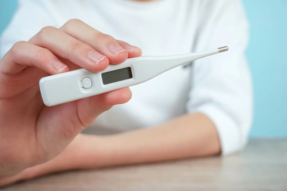 صورة لميزان الحرارة