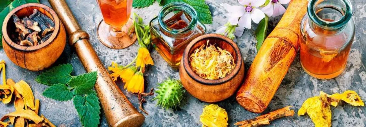 صورة لبعض الأعشاب الطبية التي تحسن النفسية