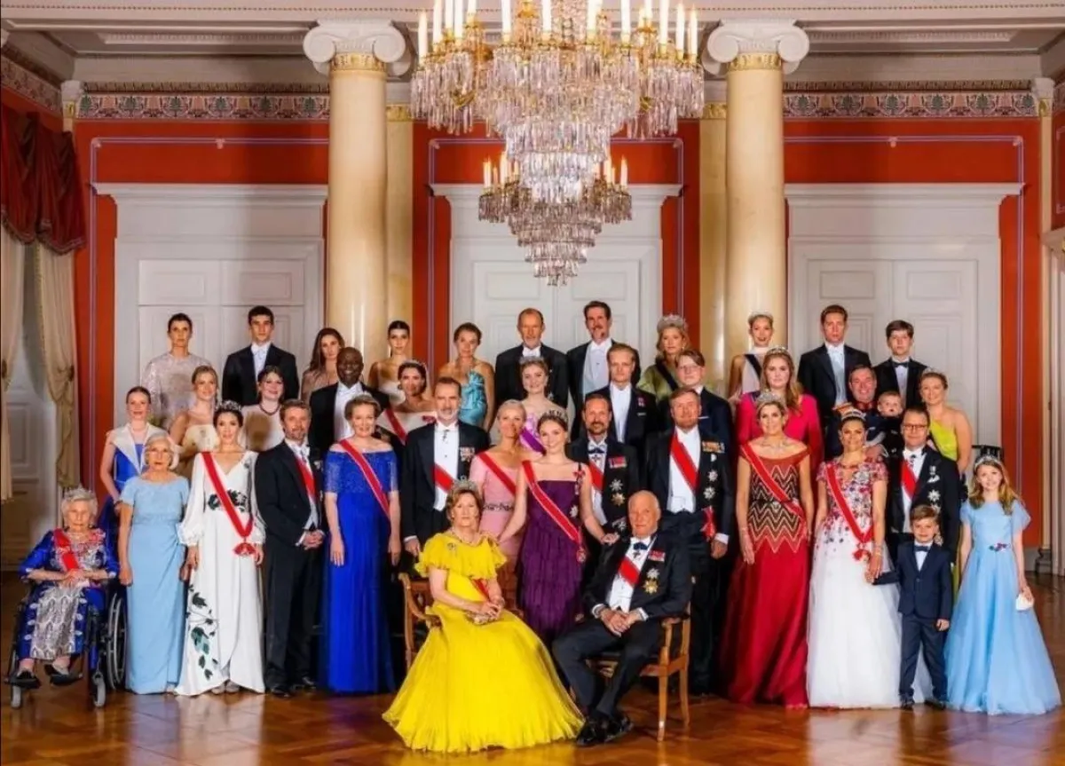 أفراد العائلات المالكة الأوروبية في حفل يوم ميلاد الأميرة إنغريد ألكسندرا- الصورة من حساب Europe Royals على إنستغرام