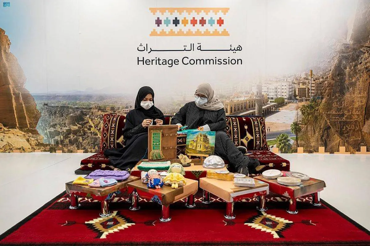 هيئة التراث تستحضر تاريخ المملكة في معرض المدينة المنورة للكتاب - الصورة من واس