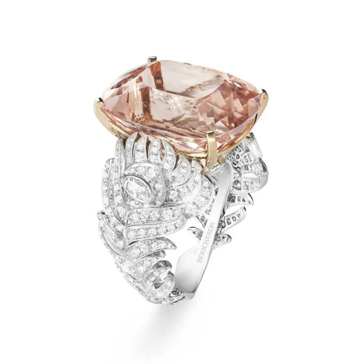 خاتم plume de paon من بوشرون Boucheron  