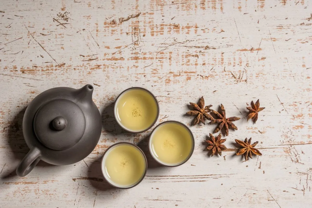 صورة لمشروب الحلبة واليانسون