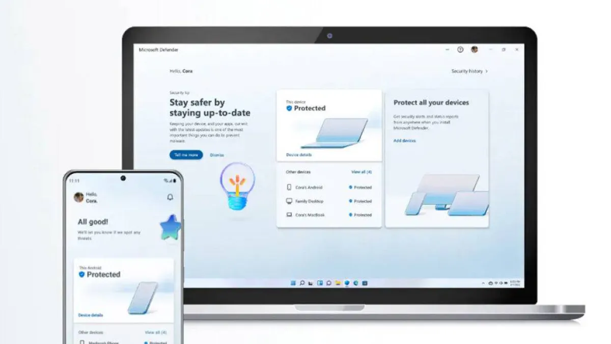 مايكروسوفت يطلق تطبيقا جديدا لحماية المستخدمين من الاختراق - الصورة من موقع مايكروسوفت