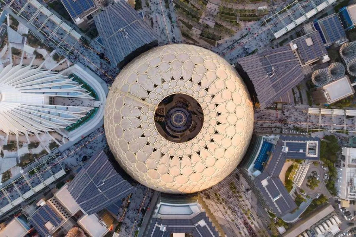 محمد بن راشد يعلن تحويل موقع معرض إكسبو لمدينة تحمل اسم "إكسبو دبي"- الصورة من وام