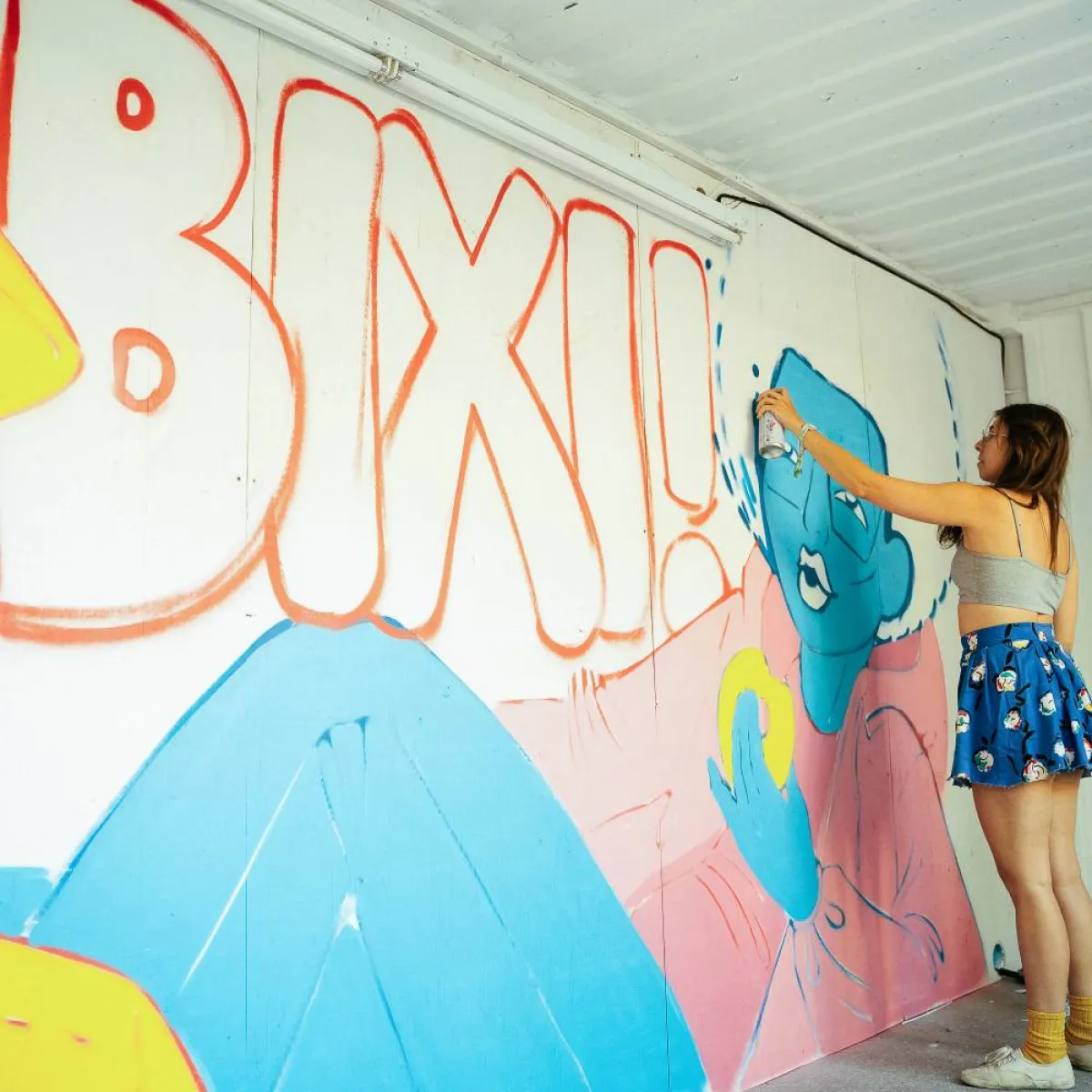 لوحات عملاقة تزين شوارع مونتريال