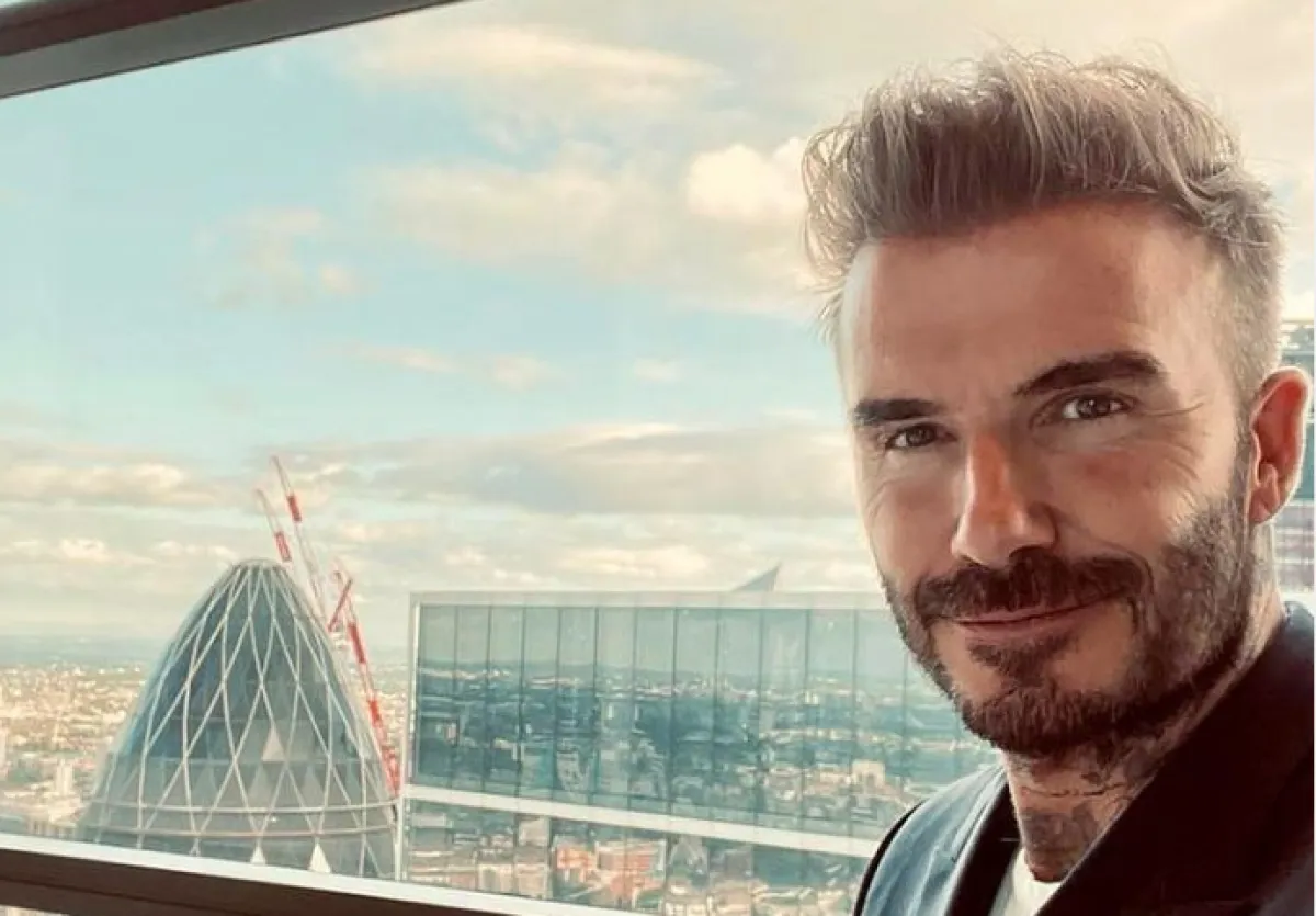 دايفيد بيكهام - الصورة من حسابه في إنستغرام 