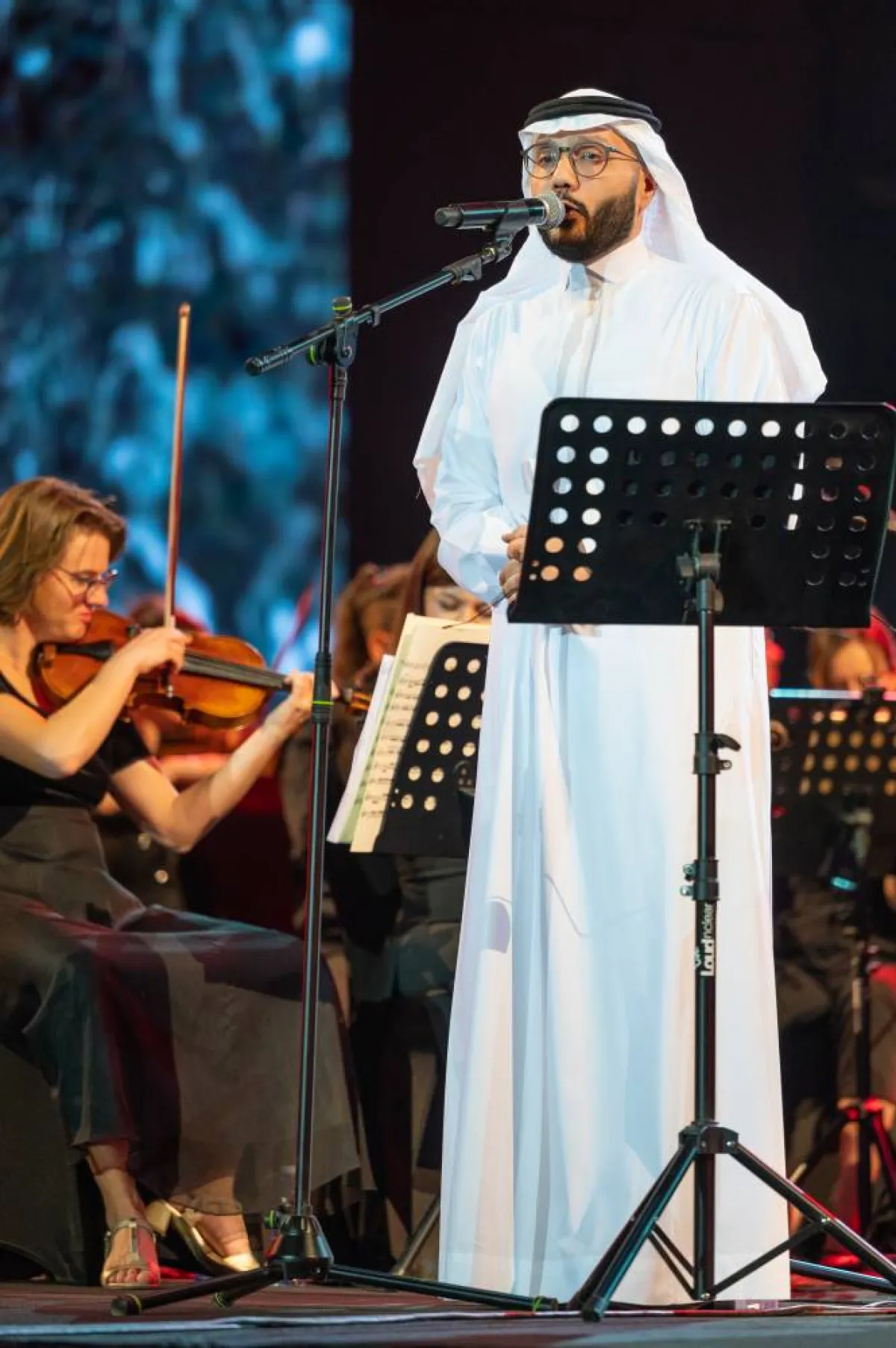 مصطفى شيرة - الصورة من المركز الإعلامي للمهرجان