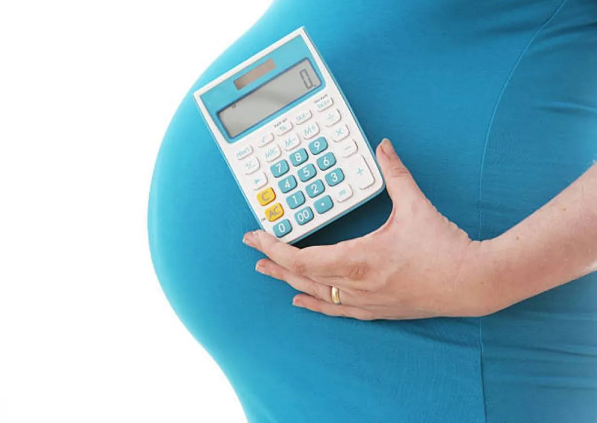 صورة تشير لحسابات الحمل