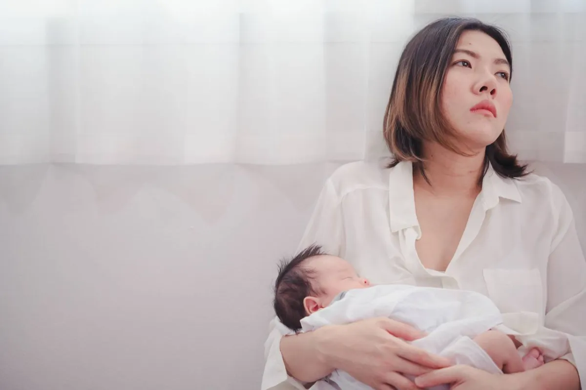 صورة لاكتئاب ما بعد الولادة