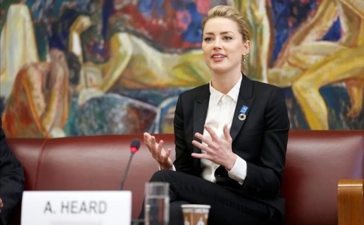 آمبر هيرد صاحبة أجمل وجه في العالم- الصورة من حساب آمبر هيرد على إنستغرام