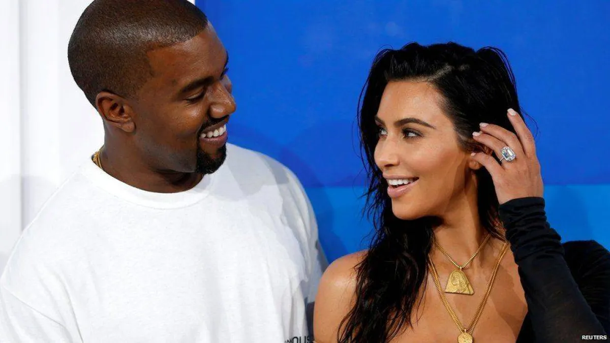 كيم كارداشيان وكانيي ويست