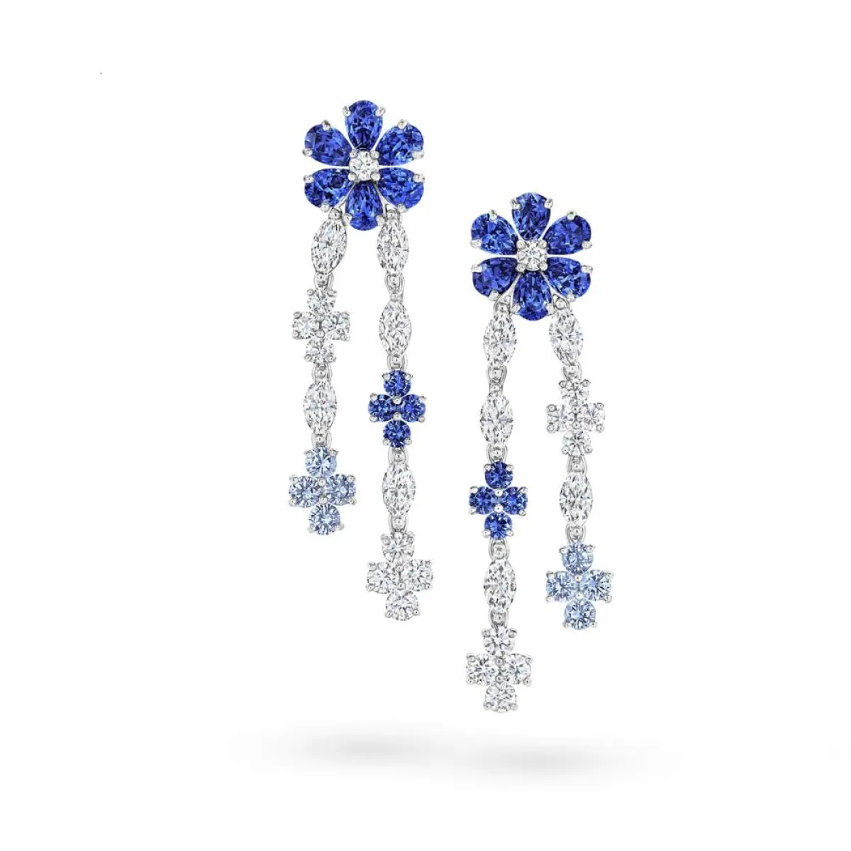 أقراط Forget Me Not من هاري وينستون Harry Winston