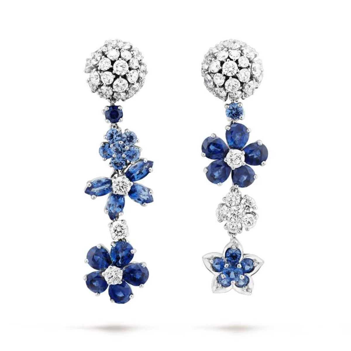 أقراط Folie des Prés  من فان كليف آند أربلز Van Cleef & Arpels