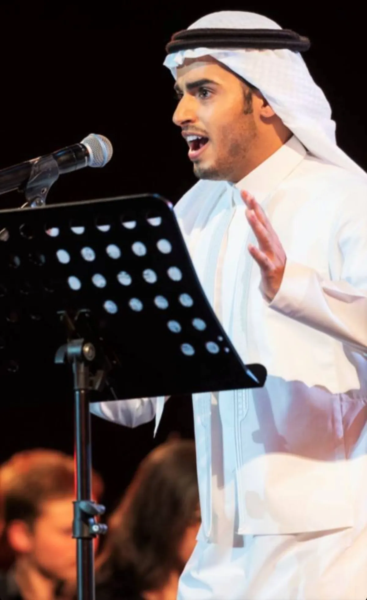 خيران الزهراني - الصورة من حساب وزارة الثقافة 