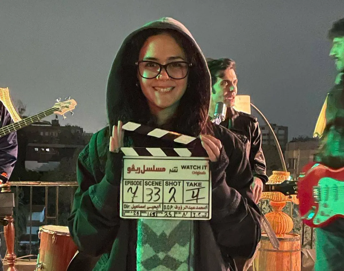 ركين سعد من تحضيرات ريفو - صورة من حساب ركين على إنستجرام