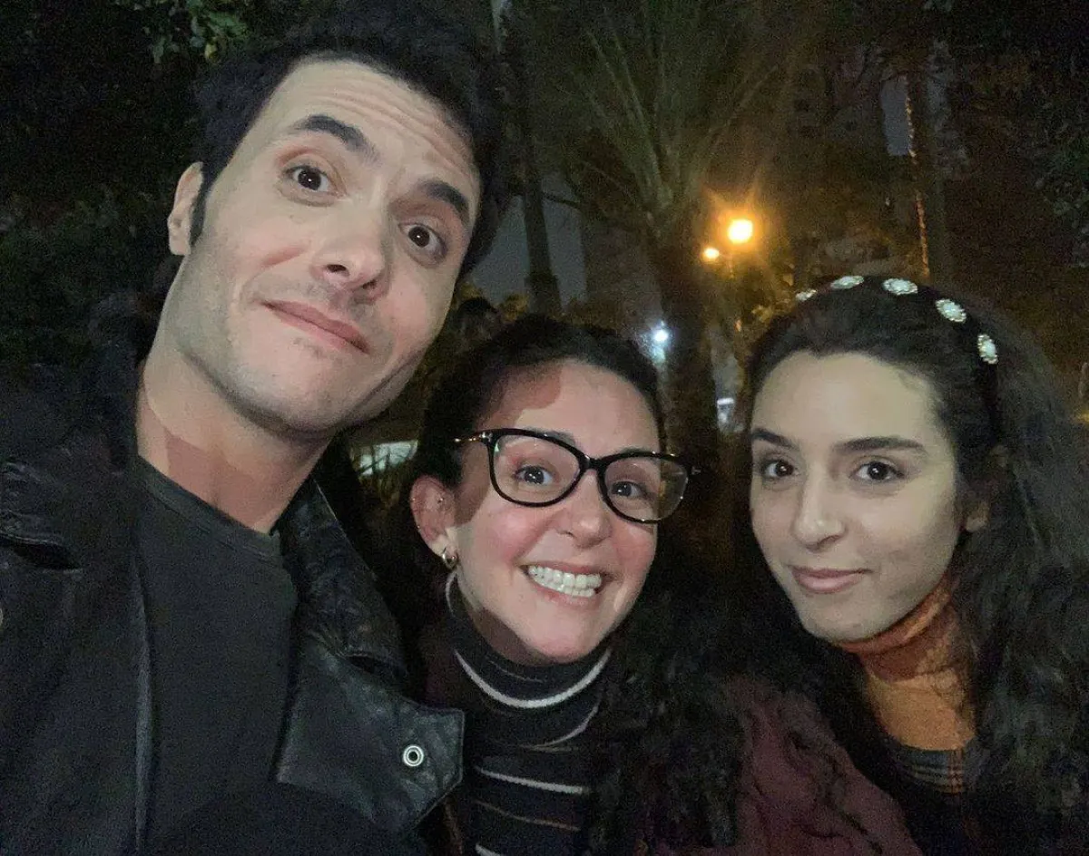 ركين سعد مع نجوم مسلسل ريفو - صورة من حسابها على إنستجرام