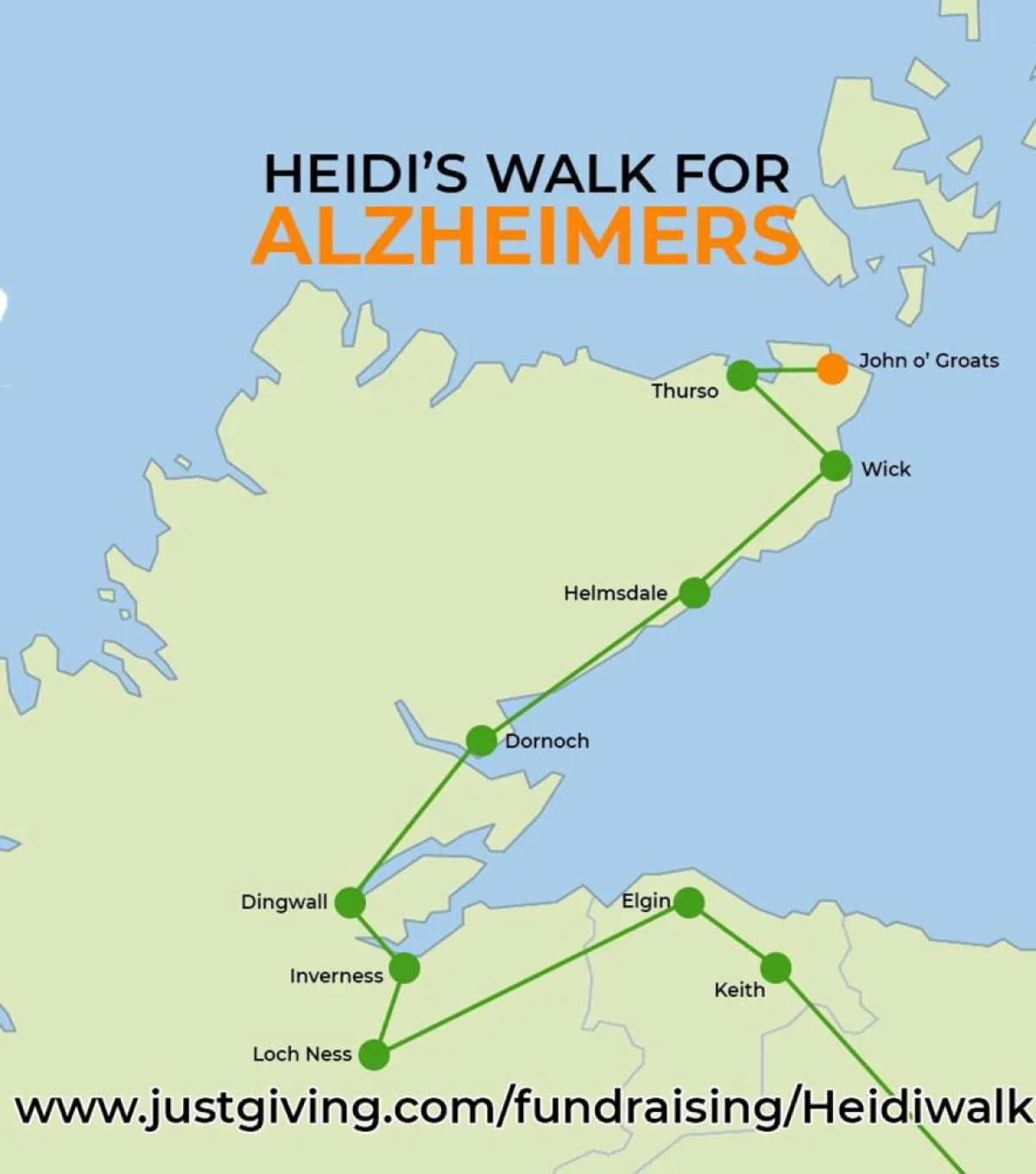 طفلة بريطانية تسير 600 ميل لجمع تبرعات بأكثر من 18 ألف دولار لدعم أبحاث الزهايمر