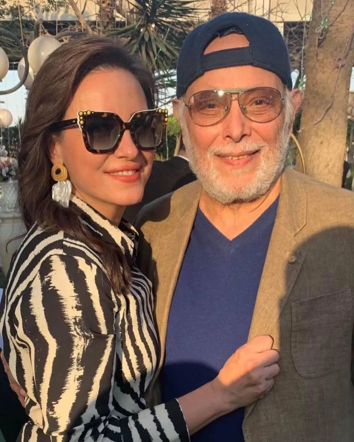 ريهام عبد الغفور ووالدها الفنان أشرف عبد الغفور - صورة من صفحتها الرسمية على " انستغرام"