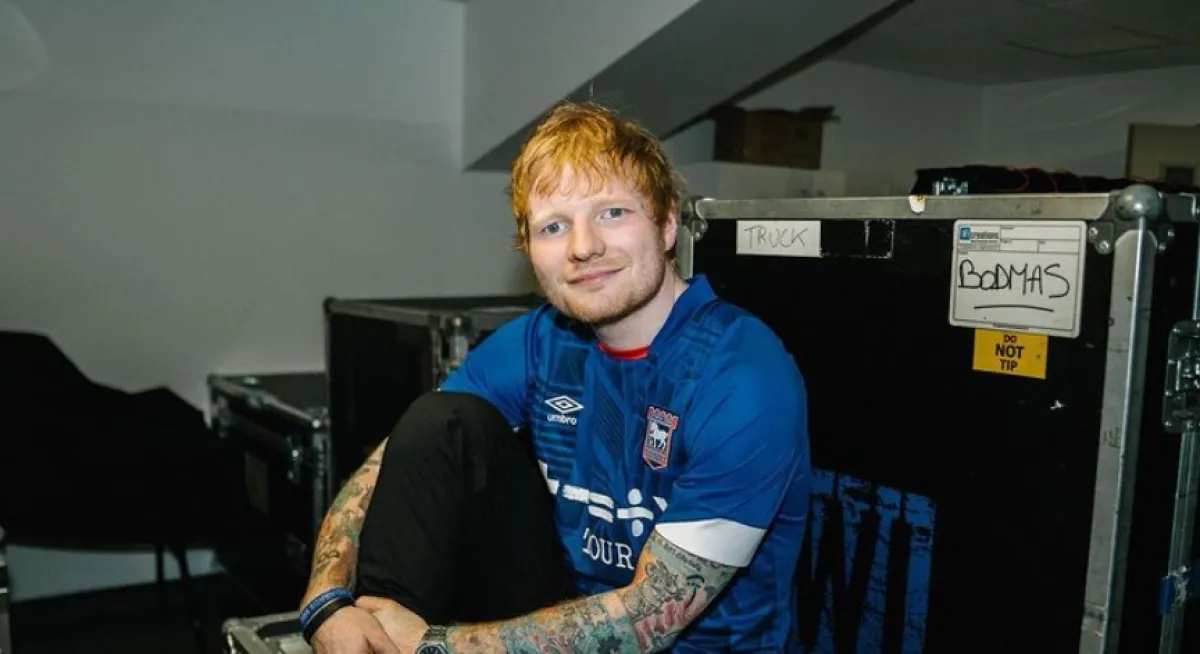 إيد شيران  - الصورة من حسابه في انستغرام