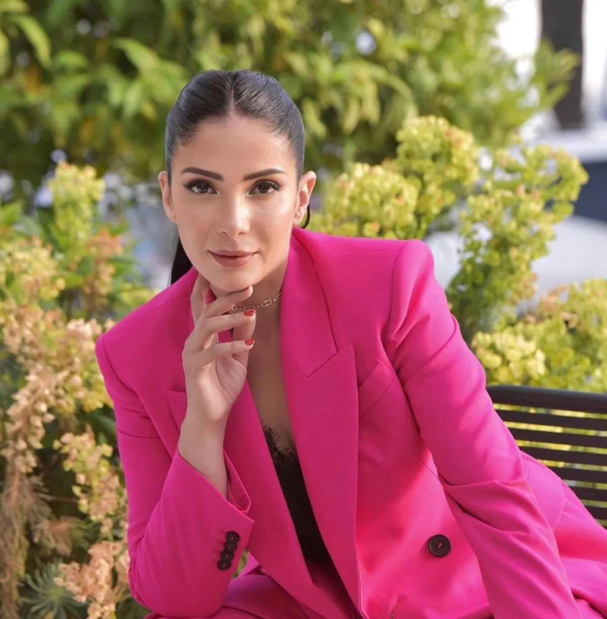 منى زكي - الصورة من حسابها على انستغرام