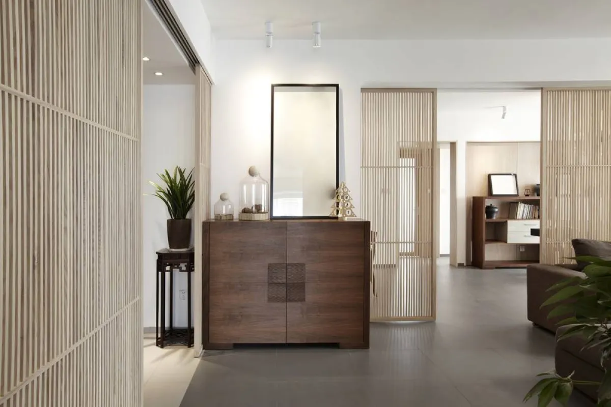 الطراز الصيني المحدّث قد يدمج بأسلوب الحدّ الأدنى (مينيمالست)