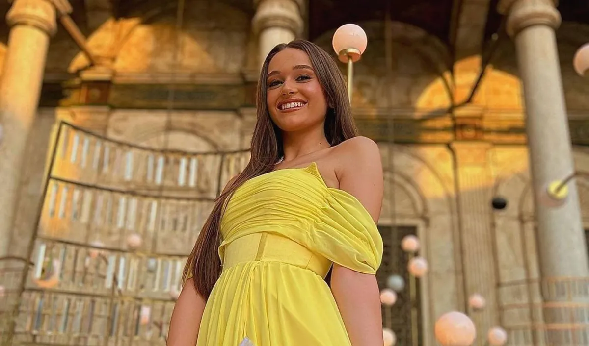 نور إيهاب - الصورة من حسابها على انستغرام