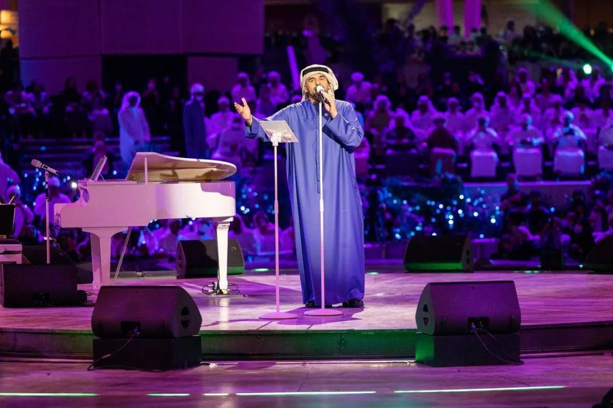 حسين الجسمي - صورة من حسابه على إنستجرام