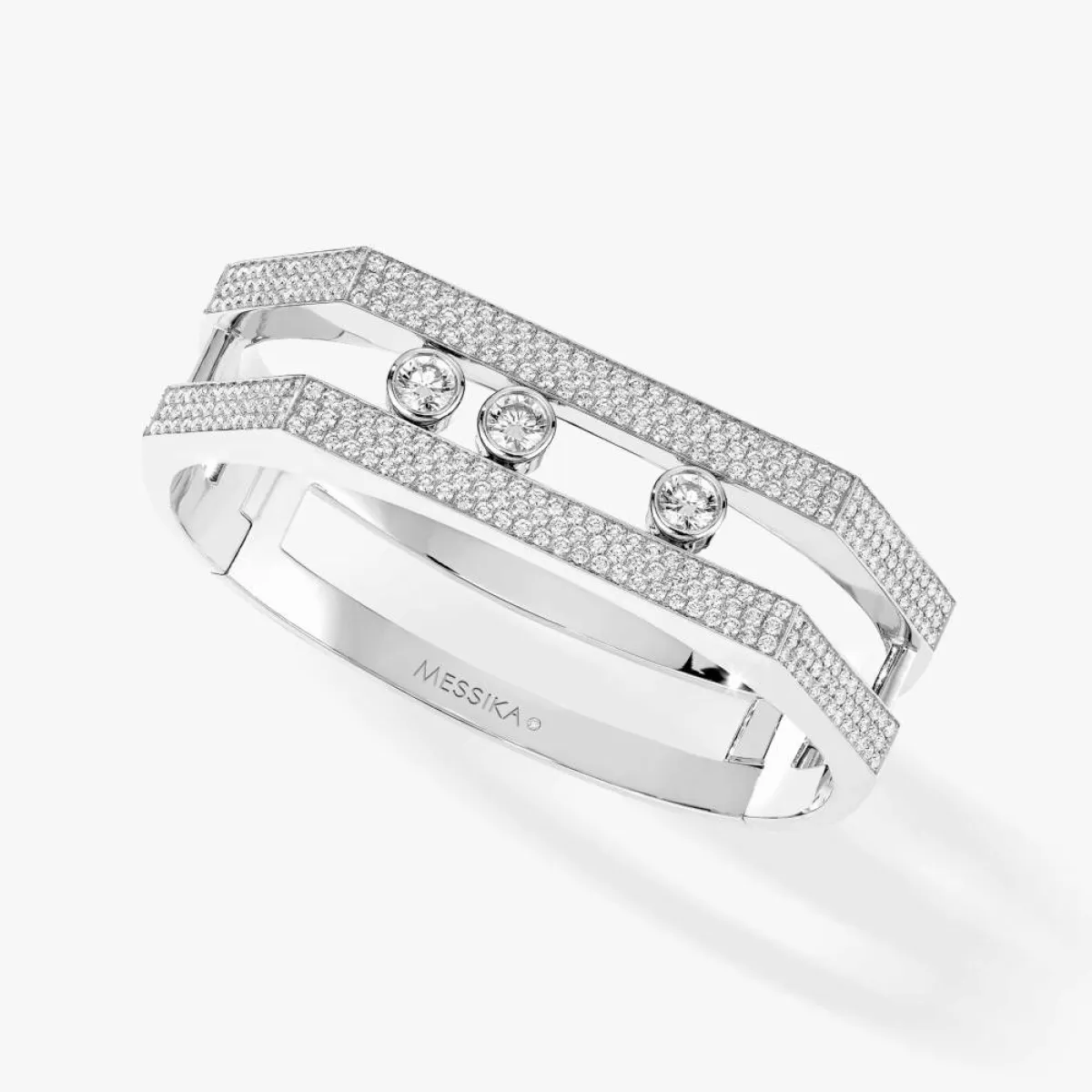 إسوارة Move Pei Pavé Cuff من ميسيكا Messika