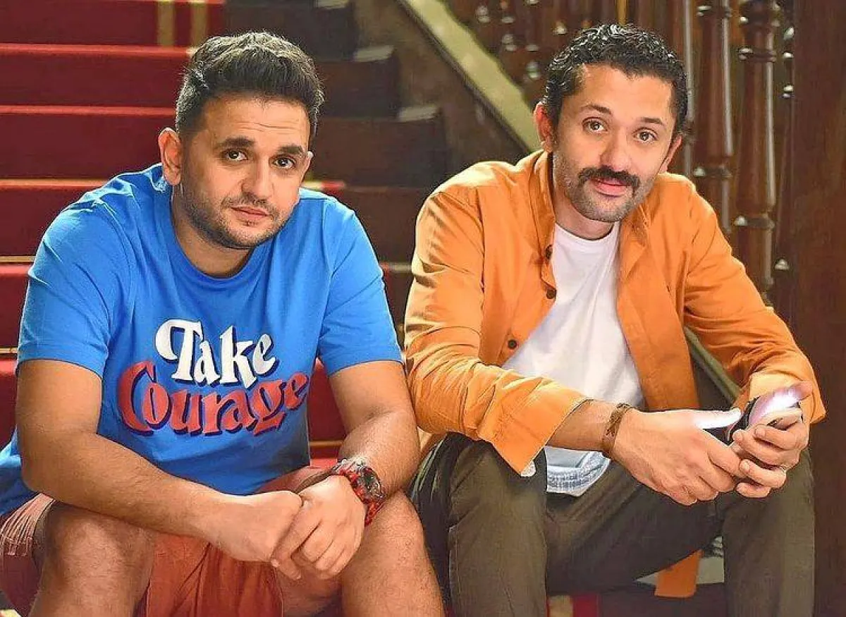 كريم محمود عبد العزيز ومصطفى خاطر - الصورة من حساب كريم على انستغرام