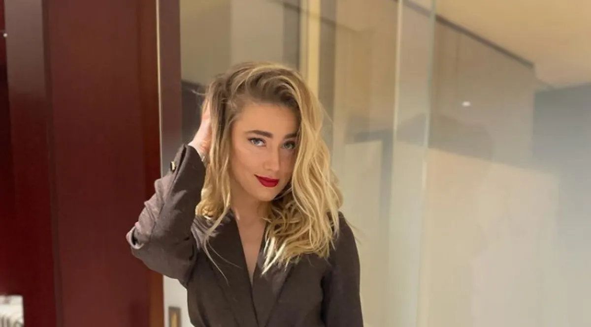 الأميريكية آمبر هيرد - الصورة من حسابها في إنستغرام