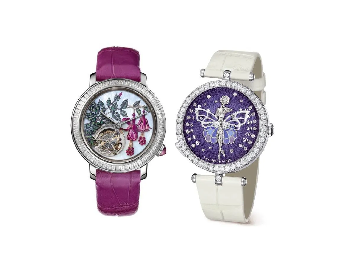 موديلات ساعات فاخرة للسهرات