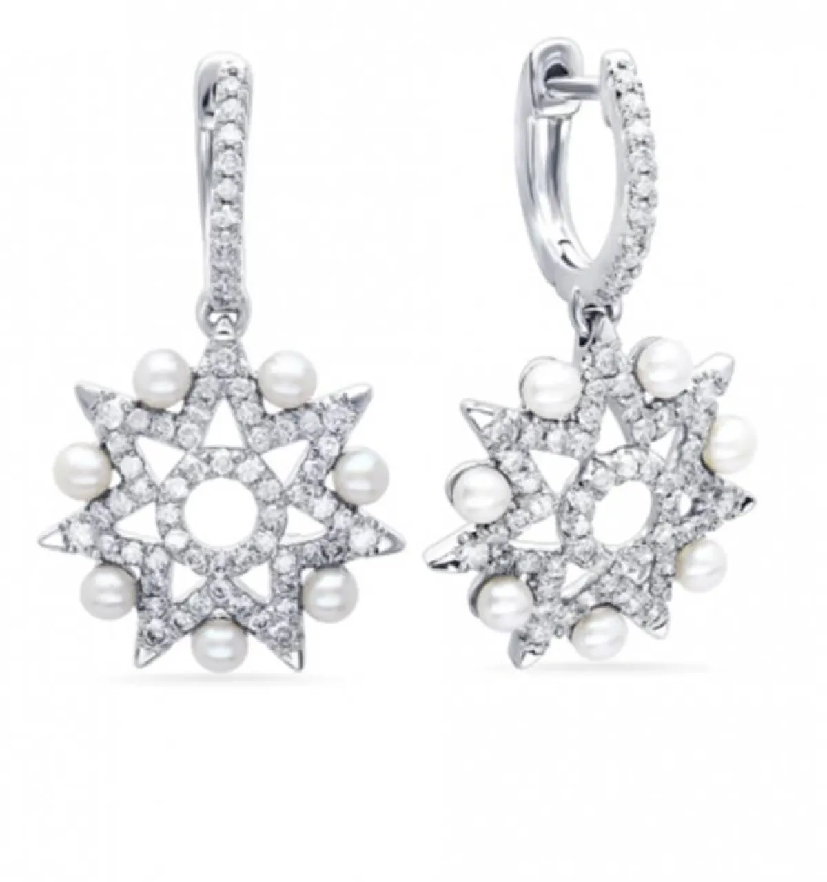 اقراط اللؤلؤ من لازوردي Lazurde