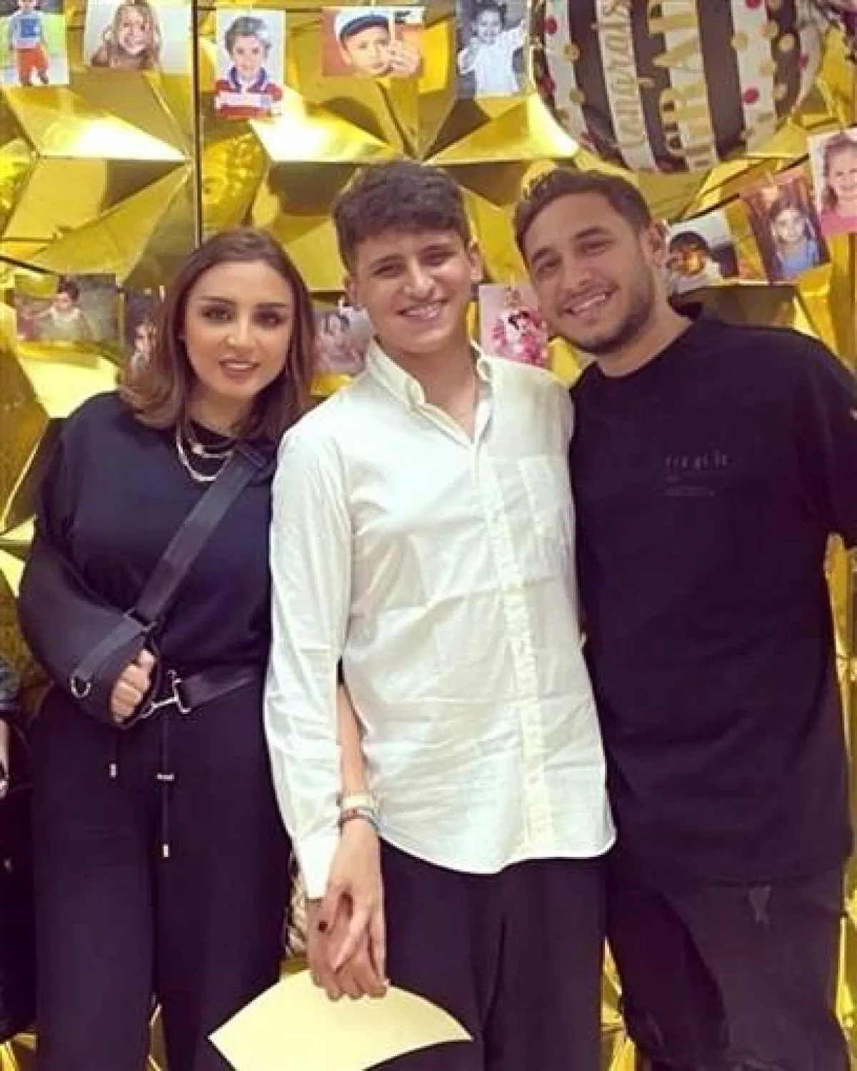 أنغام وابناها عمر وعبد الرحمن - الصورة من ستوري انستغرام أنغام