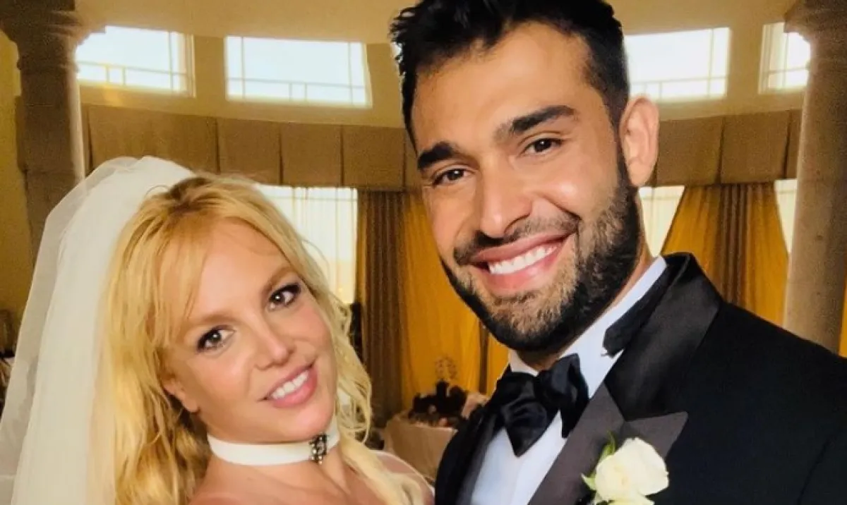 بريتني سبيرز مع زوجها 