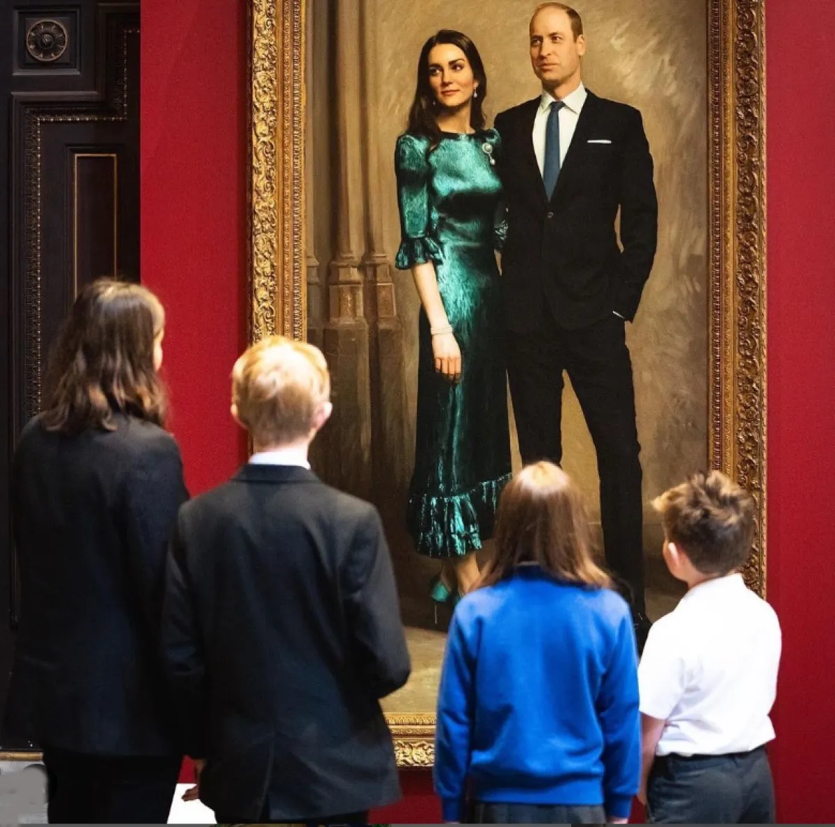 حفل تدشين البورتريه الرسمي لكيت ميدلتون وزوجها الأمير وليام