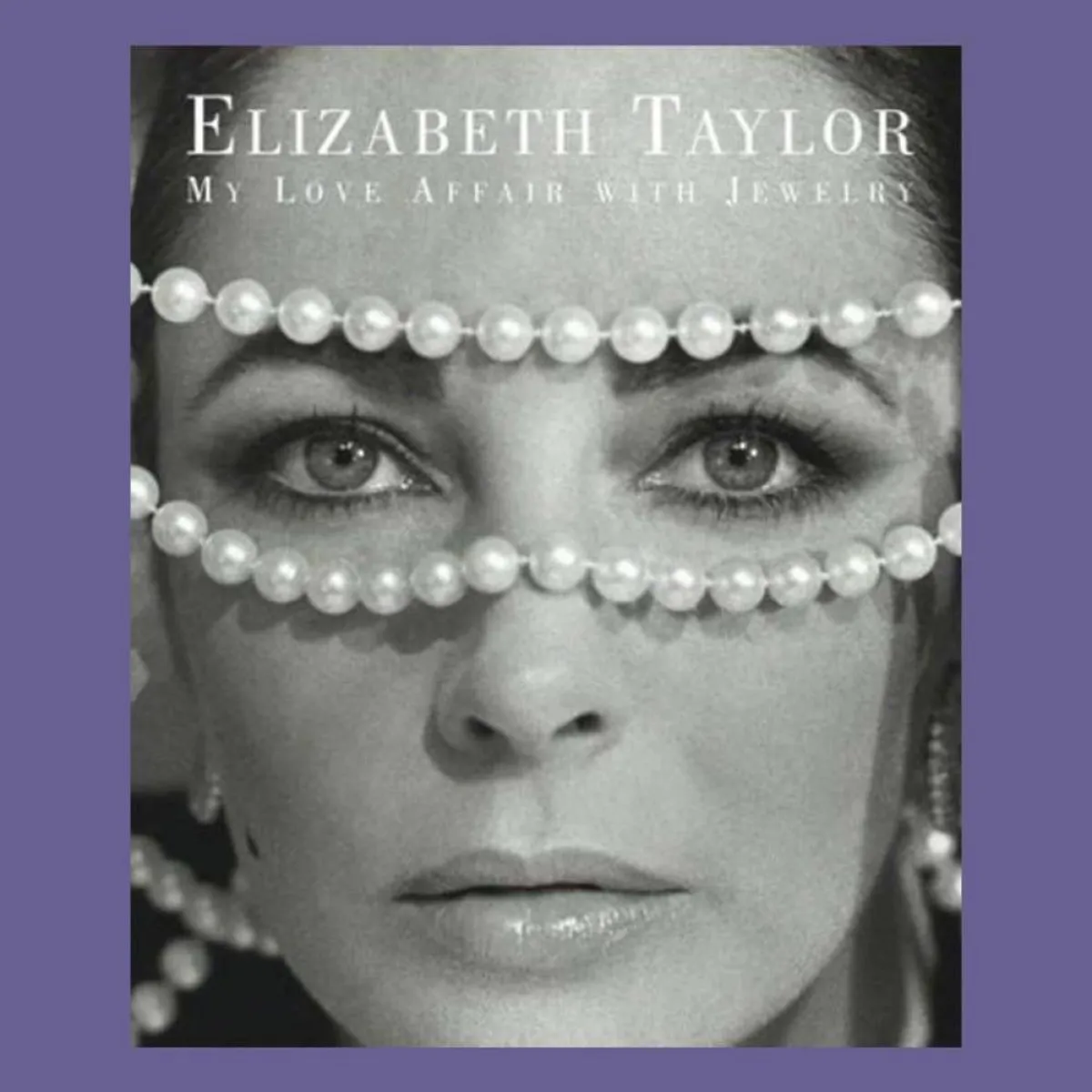 غلاف كتاب My Love Affair with Jewelry-الصورة من الحساب الرسمي للممثلة الراحلة إليزابيث تايلور على انستغرام