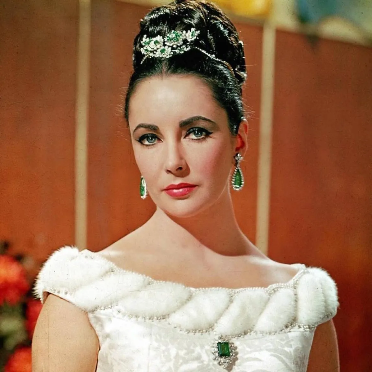 الصورة من الحساب الرسمي للممثلة الراحلة إليزابيث تايلور على انستغرام