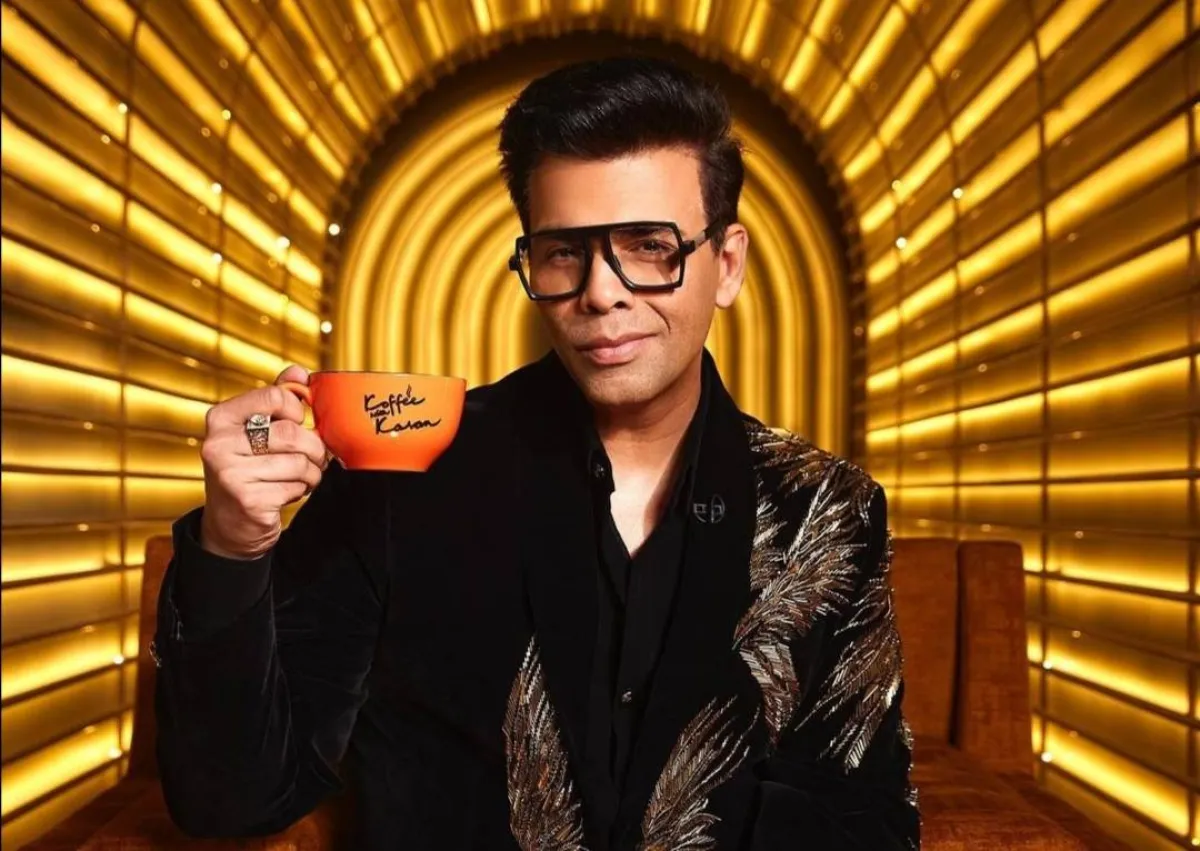 كاران جوهر في برنامج Koffee with Karan- الصورة من حسابه على إنستغرام