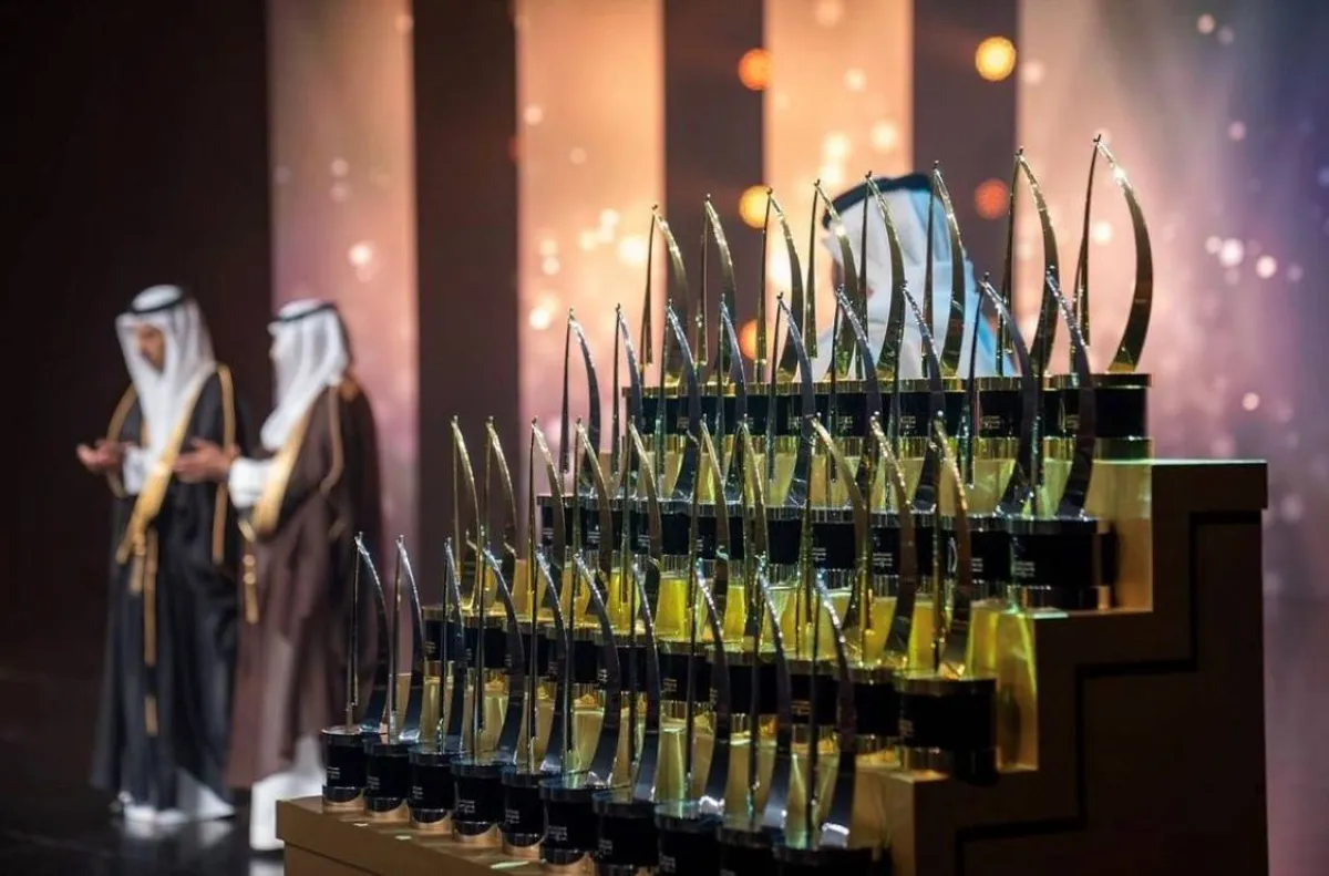 جوائز الشراع - الصورة من مهرجان الإذاعة والتلفزيون الخليجي على الانستجرام
